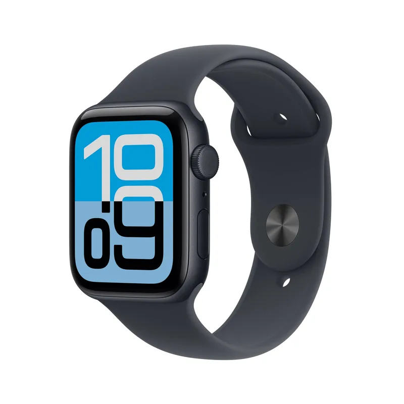Apple Watch SE 3 GPS + Cellular 44 mm midnatt aluminium