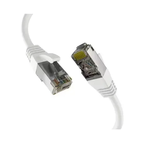 EFB CAT8.1 patchkabel RJ45, vit, 10 m, S/FTP PIMF