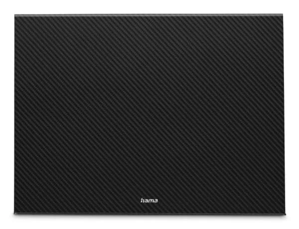 Hama Carbon, Ställ till bärbara datorer, Svart, Plast, 25,4 cm (10"), 46,7 cm (18.4"), 254
