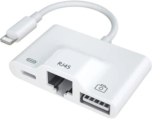 Nördic Lightning adapter 1 till 3 portar
