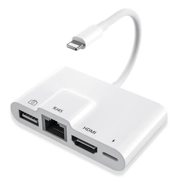 Nördic Lightning adapter 1 till 4 portar