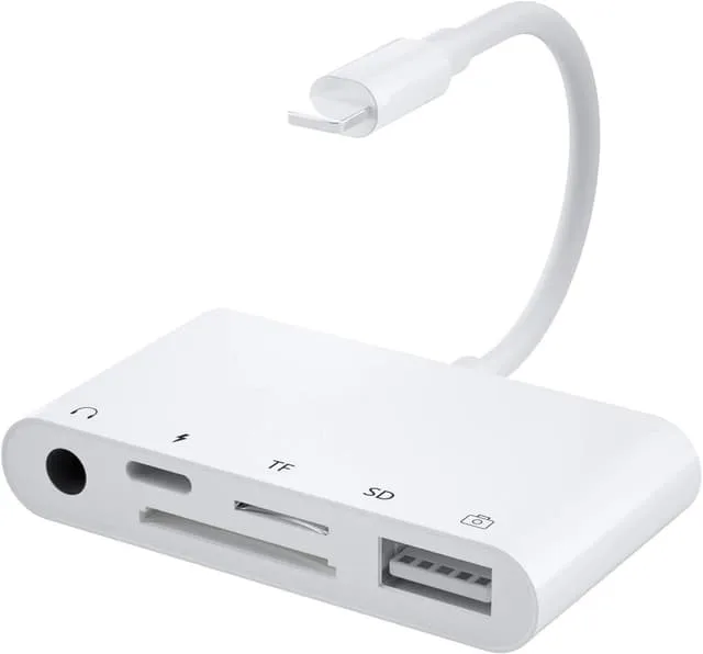Nördic Lightning adapter 1 till 5 portar