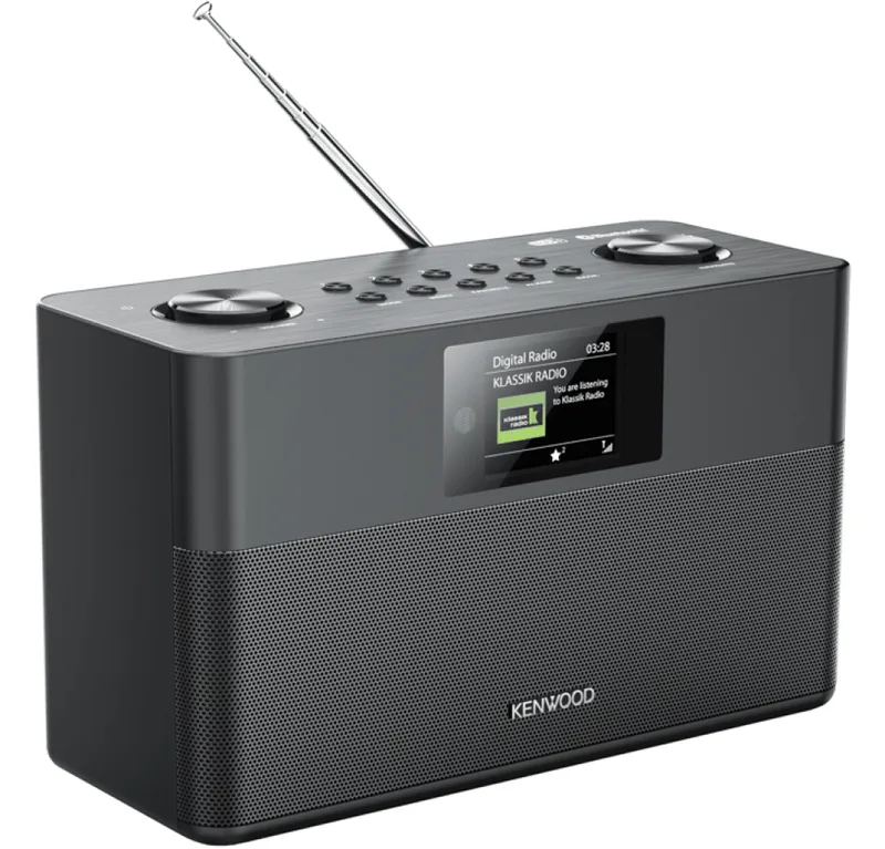 Kenwood ST80DAB-B DAB+, BT, Svart