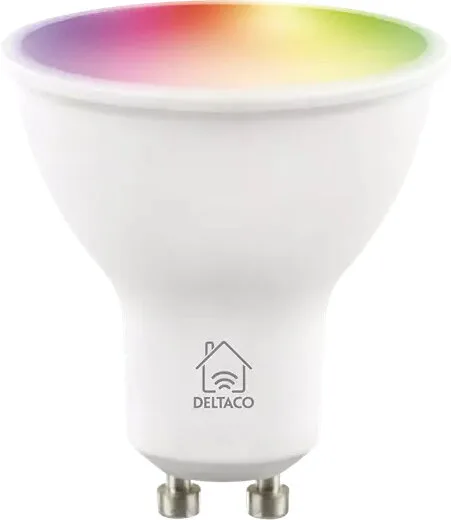 DELTACO SMART HOME LED-lampa, GU10