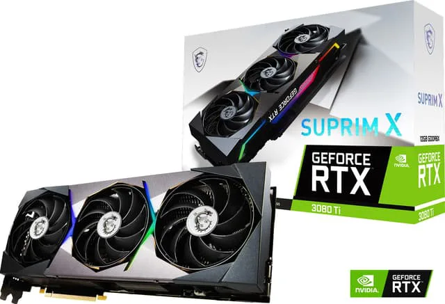 MSI GeForce RTX 3080 Ti SUPRIM X 12G