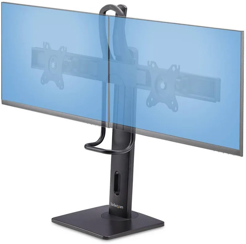 Bordsstativ StarTech.com Crossbar Dual Monitor Desk Stand för 2 skärmar 17-27"