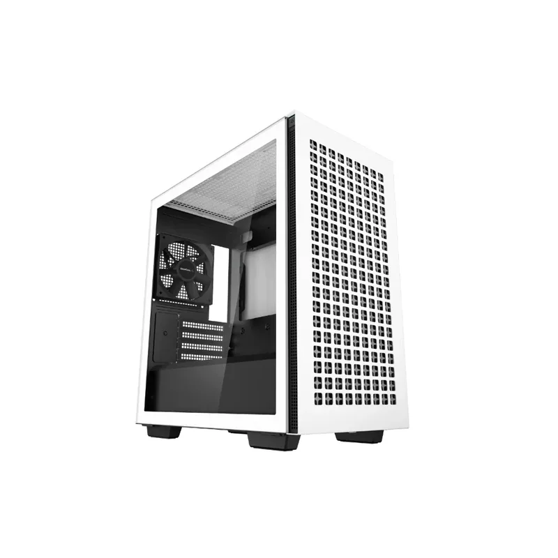 DeepCool CH370 WH datorchassi, mini tower, vit
