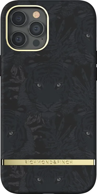 Richmond & Finch iPhone 12 Pro Max fodral (black tiger)