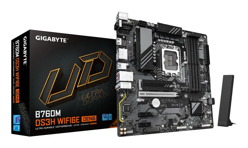 GIGABYTE B760M DS3H WIFI6E GEN5