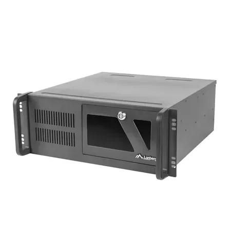 Lanberg rackchassi 4U, svart