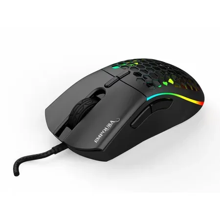 INCA gaming mus IMG-GT20, 10000 DPI, RGB, 7 knappar, USB