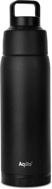 Aqiila Powerbottle BO5, flaska med 5 000 mAh powerbank, svart