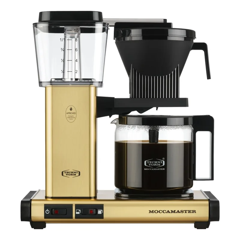 Moccamaster Optio kaffebryggare, Gold