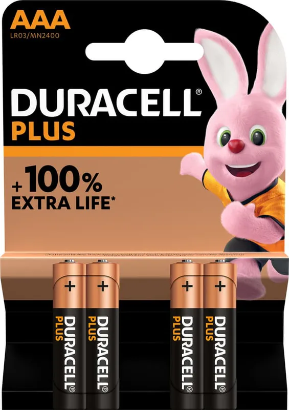 Duracell Plus Power AAA batteri