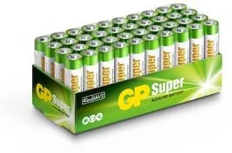 GP Super Alkaline Battery, Size AAA, LR03, 1.5V, 16-pack
