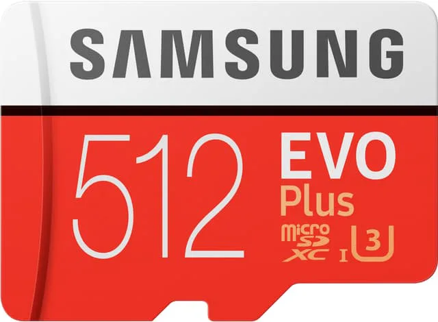 Samsung EVO Plus microSD minneskort (512GB)