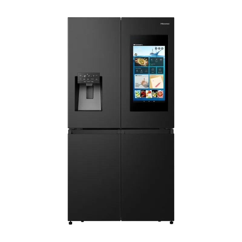 Hisense French Door kombiskåp RQ760N4IFE (svart)