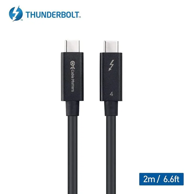 Cable Matters 2m Thunderbolt 4 USB C aktiv