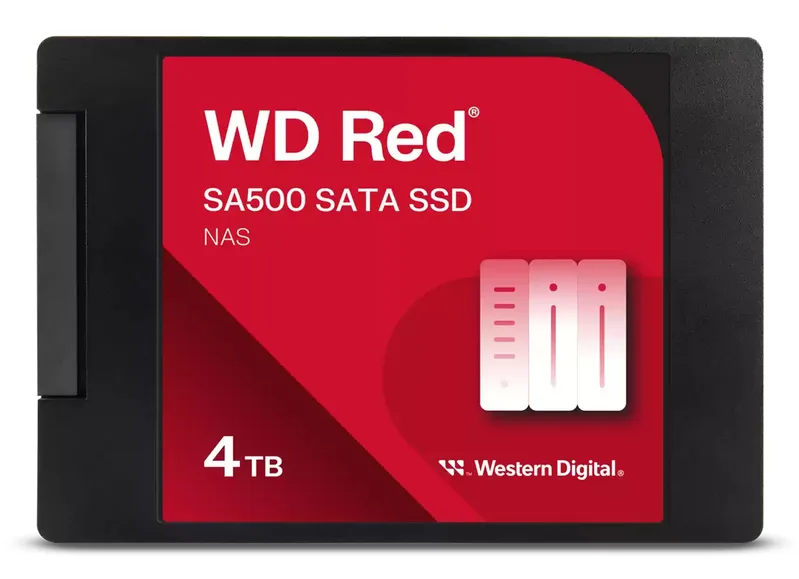 4 TB WD Red SA500 NAS SSD, SATA3