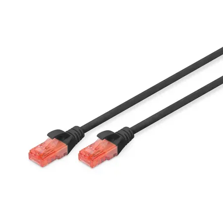 Digitus DK-1617-020/BL nätverkskabel svart 2 m Cat6 U/UTP (UTP)