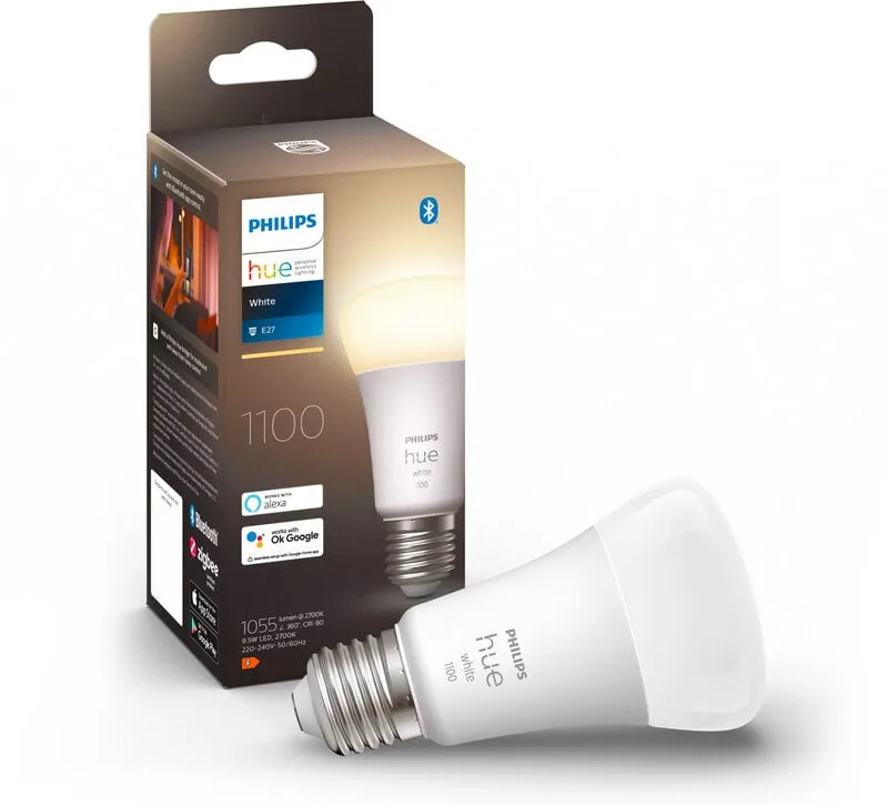 Philips Hue White 9,5W (75W) / A60 / E27 / 1-pack
