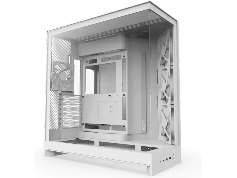 NZXT H9 Flow 2025, Tempered Glass, ATX