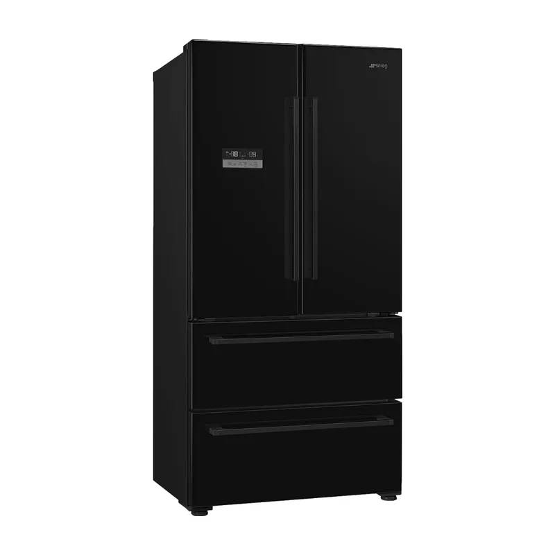 Smeg Serie Universiell French Door Kombiskåp FQ55FNDE (svart)