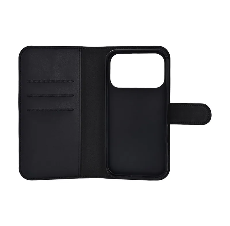 Deltaco MCASE-WIPN17P plånboksfodral för iPhone 17 Pro, svart