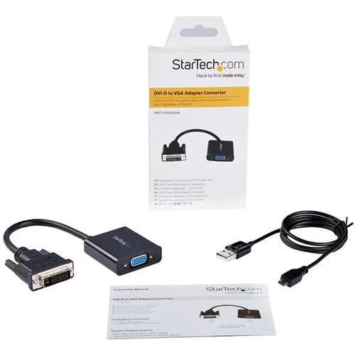 StarTech.com Aktiv DVI-D till VGA-kabeladapter