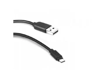 SBS TECABLEMICROC15K, 1,5 m, USB A, USB C, USB 2.0, Hane/Hane, Svart