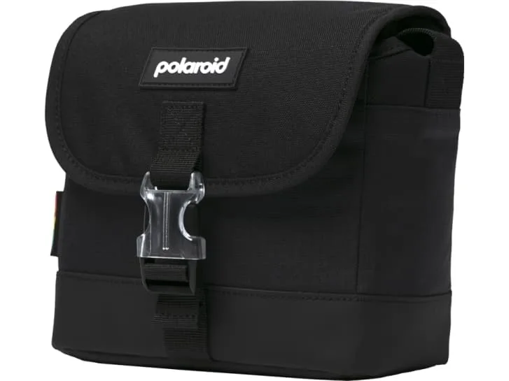 Polaroid Box Bag For Now And I-2 Black, Axelväska, Polaroid, i-Type, 600 cameras, Axelrem, Svart