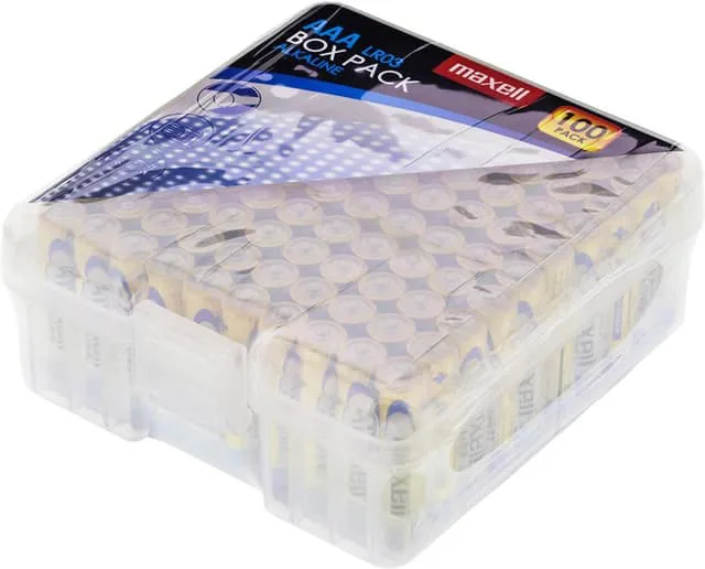Maxell Box Pack, LR03 / AAA batterier