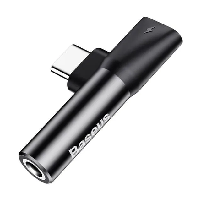 BASEUS USB typ C 3,5mm Aux Audio Laddning USB hona Port Splitter