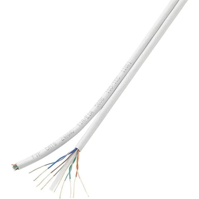 TRU COMPONENTS 1567359 Nätverkskabel CAT 6 U/UTP 8 x 2