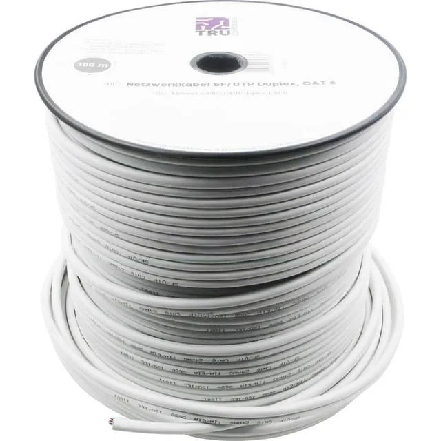 TRU COMPONENTS 1567362 Nätverkskabel CAT 6 SF/UTP 8 x 2