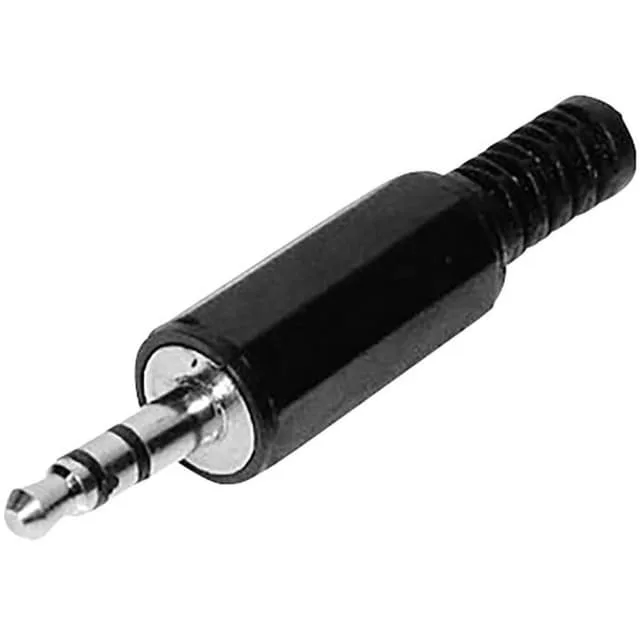 TRU COMPONENTS 1559784 Hörlursuttag 3.5mm Kontakt hane