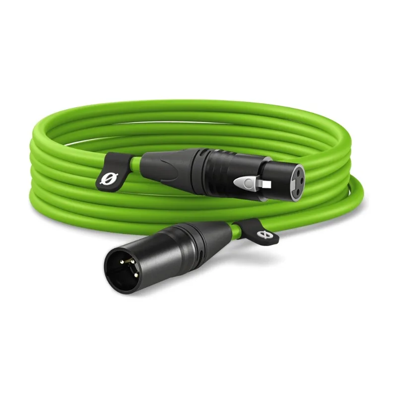 RØDE XLR-kabel 6 m, grön