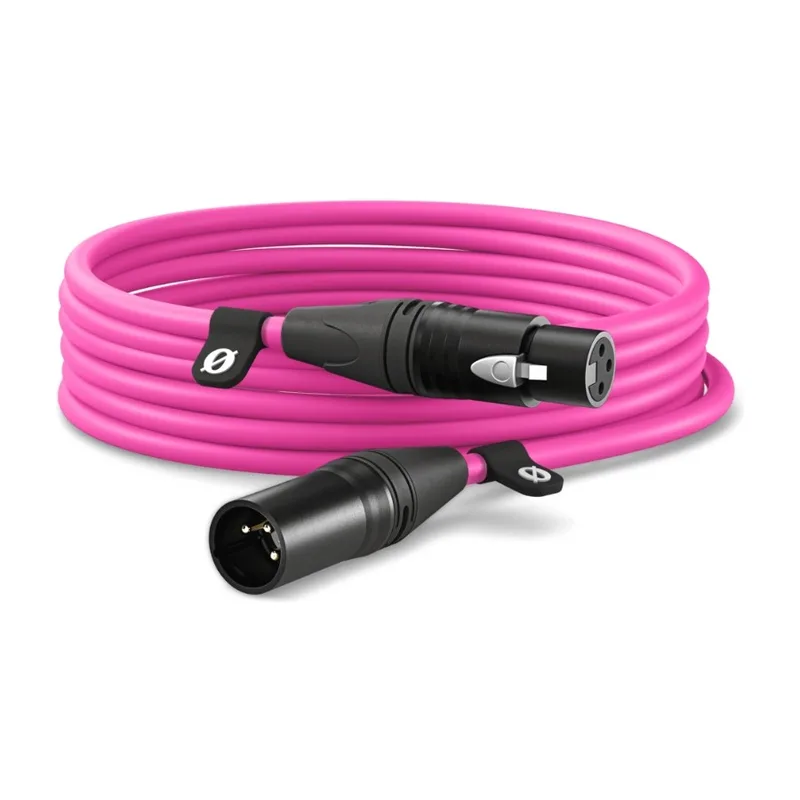 RØDE XLR-kabel 6 m, rosa
