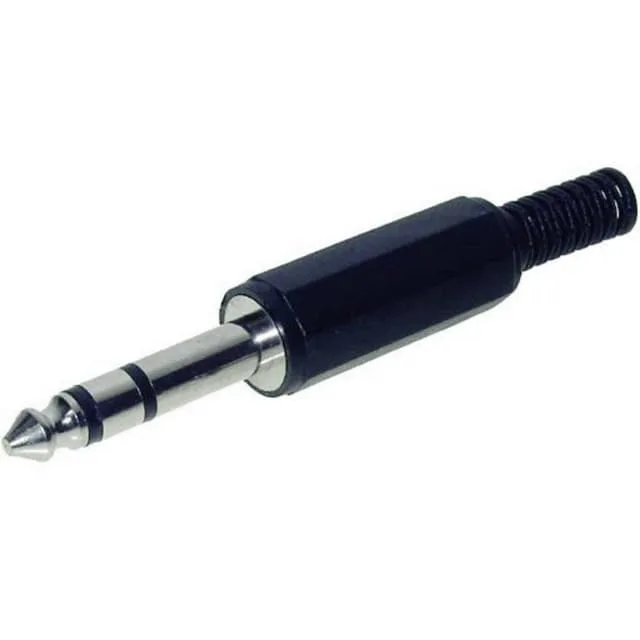 TRU COMPONENTS 1559781 Hörlursuttag 6.35 mm Kontakt