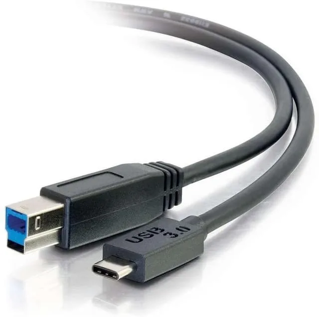 Nördic USB 3.1-skrivarkabel, USB-C till USB-B, 1 m