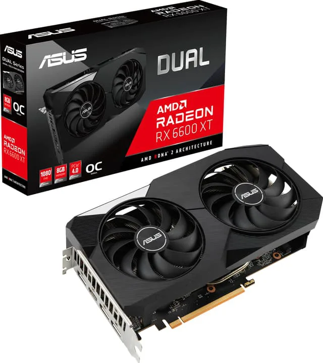 ASUS Dual Radeon RX 6600 XT