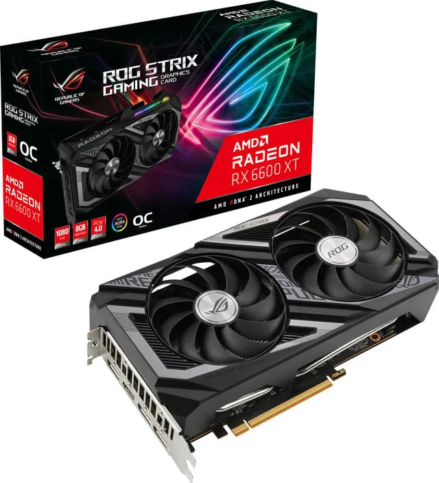 ASUS ROG Strix Radeon RX 6600 XT