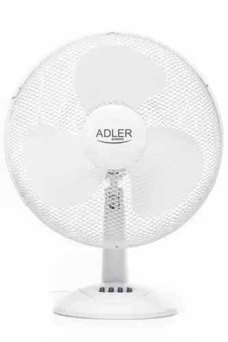 Adler AD 7304 Skrivbordsfläkt, Antal hastigheter 3, 45 W, Oscillation