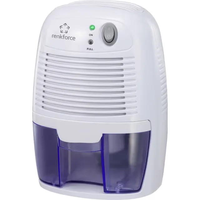 Renkforce HD-68W Luftavfuktare 20 m² 0.011 l/h Vit, Blå