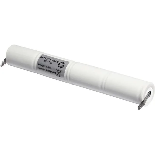 Emmerich 48D4000S Nödljusbatteri U-lödfana 4.8 V 4000