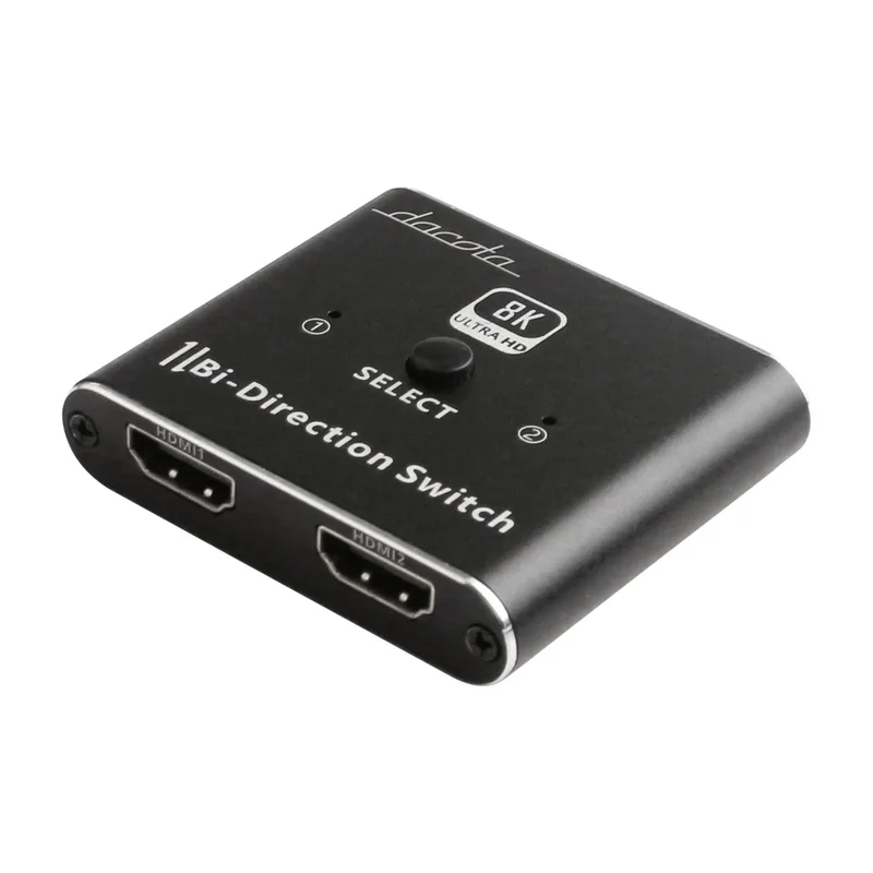 Dacota dubbelriktad 8K HDMI-switch 2/1