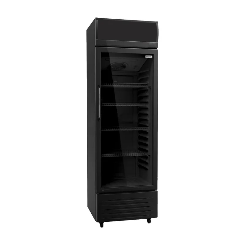 FrigeluX Professionell Displaykyl CF338MN (svart)