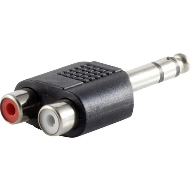 Hörlursuttags-adapter Teleplugg 3.5 mm