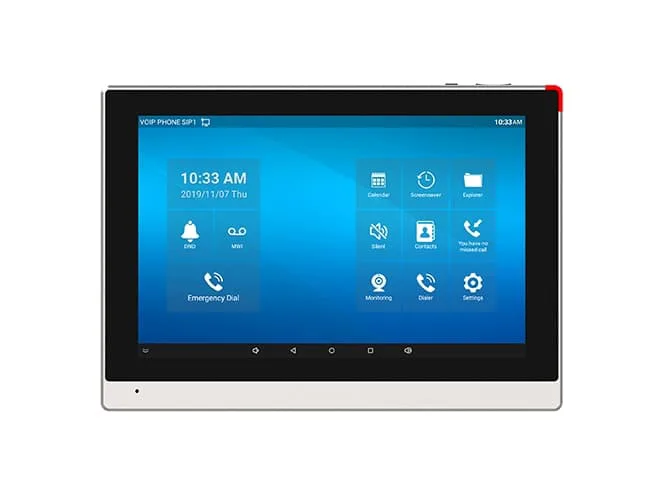 Fanvil I56A, 25,6 cm (10,1"), H.264, Svart, Silver, 720p,1080p, Android