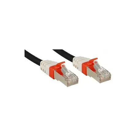 Lindy 45367 nätverkskabel svart 7,5 m Cat6a S/FTP (S-STP)
